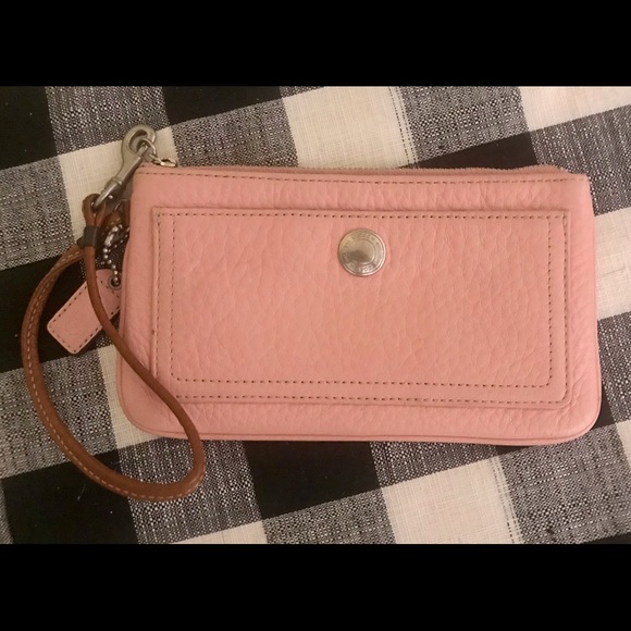 Coach Zippered Wristlet - Picture 2 of 5
